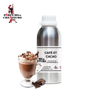 Café et cacao Huile parfumée pure pro - Parfums de Créateurs