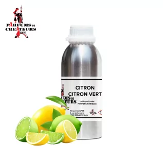 Citron et citron vert Huile parfumée pure pro - Parfums de Créateurs
