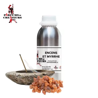 Aceite perfumado puro de incienso y mirra - Perfumes de diseñador
