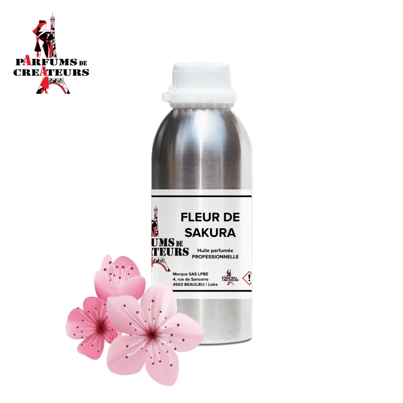 Fleur de Sakura Huile parfumée pure pro - Parfums de Créateurs