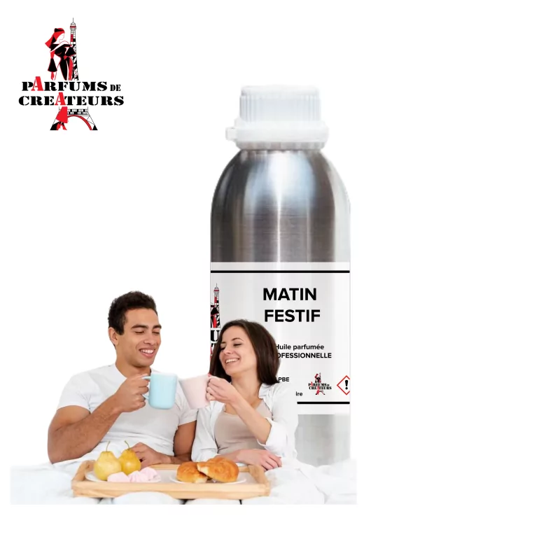 Matin festif Huile parfumée pure pro - Parfums de Créateurs