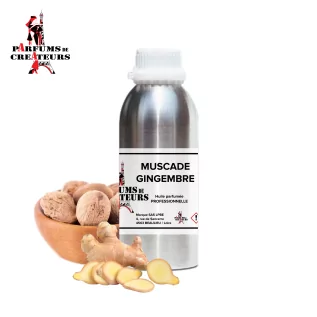 Nutmeg and Ginger Pure Pro Perfumed Oil - Designer Perfumes