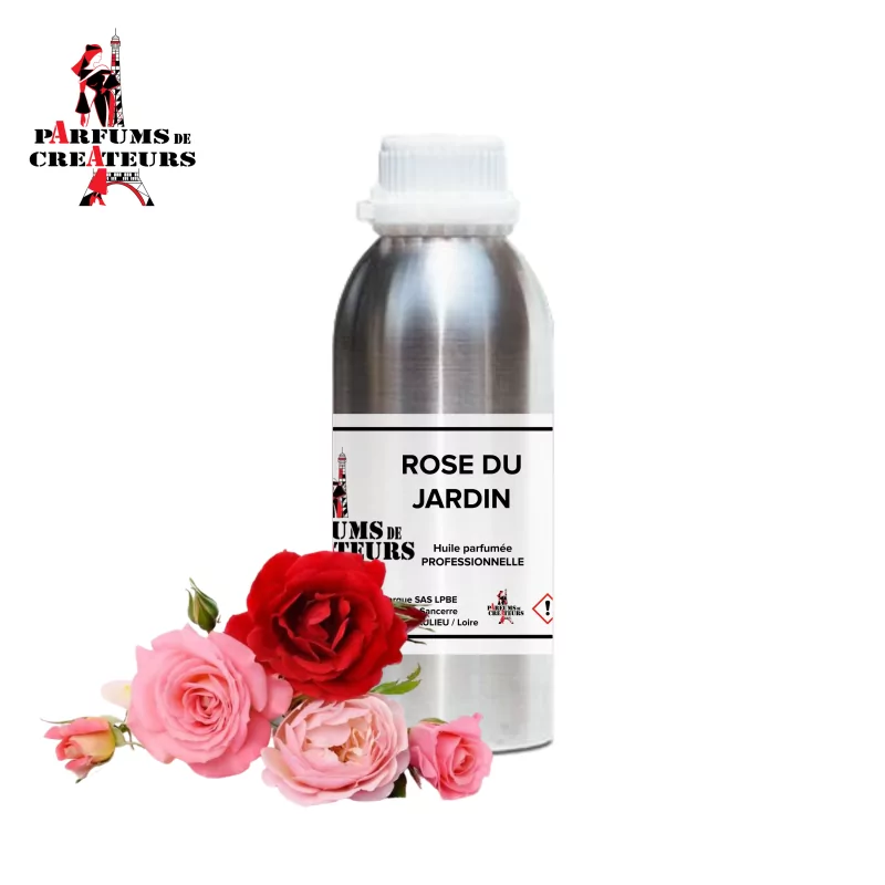 Rose du jardin Huile parfumée pure pro - Parfums de Créateurs