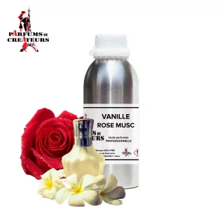 Vanilla and Rose Musk Pure Pro Perfumed Oil - Designer Perfumes
