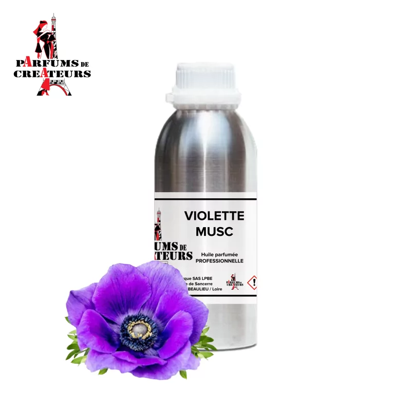 Violette musk Pure pro perfumed oil - Designer perfumes