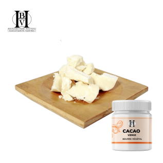 Raw cocoa vegetable butter (Theobroma cacao) - HBV Butters