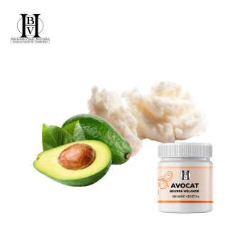 Avocado-Pflanzenbutter (Rührbutter) - HBV Butters