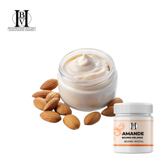 Mantequilla vegetal de almendras dulces (Mantequilla compuesta) - Mantequillas HBV