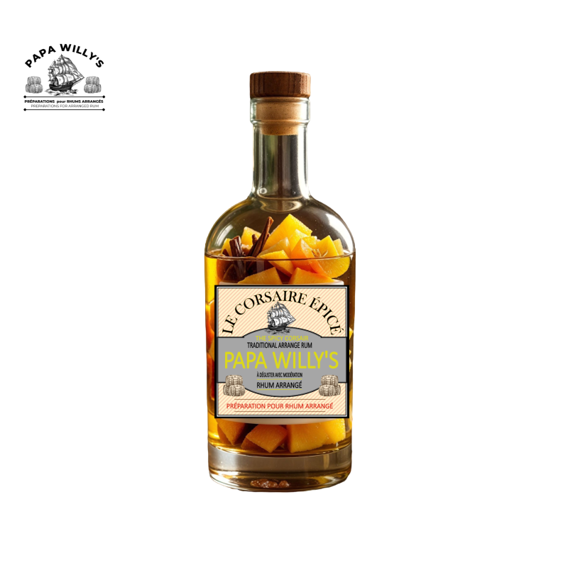 The Spicy Corsair – Aufguss für aromatisiertes Getränk (Papa Willy’s) The Spicy Corsair – Aufguss für aromatisiertes Getränk (Papa Willy’s)