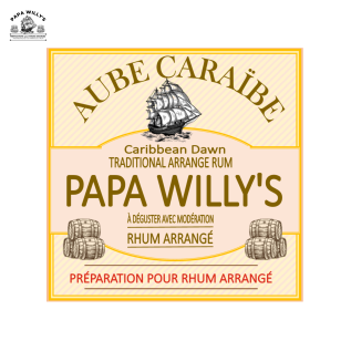 Aube Caraïbe — infusion pour boisson aromatisée (Papa Willy'S)