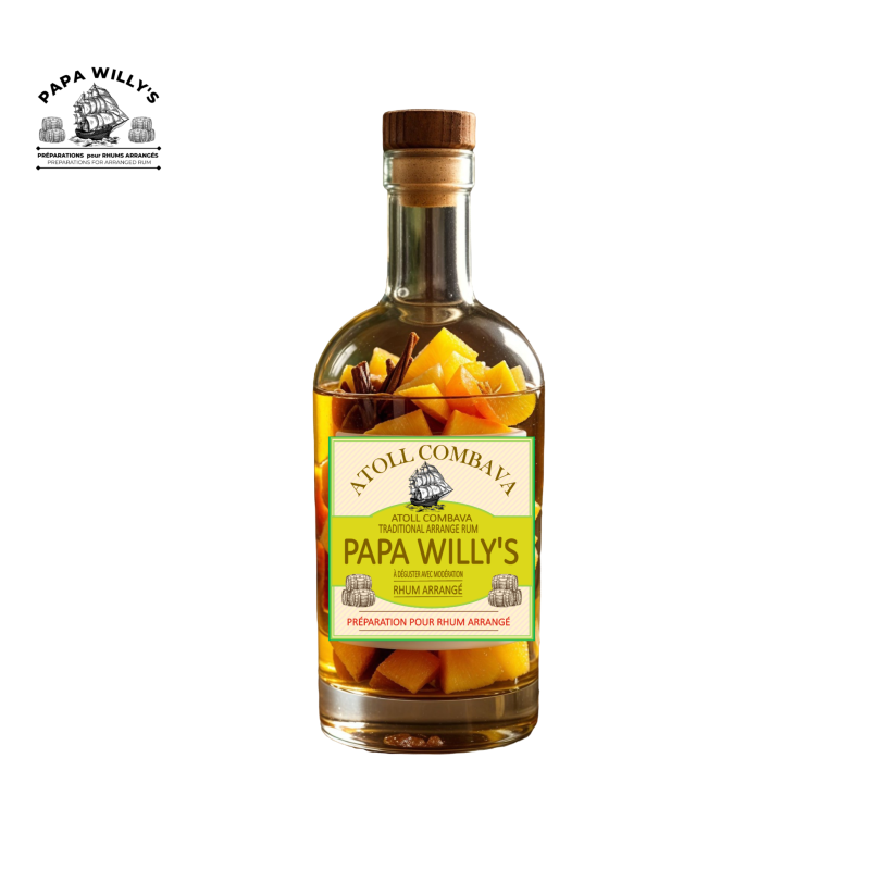 Atoll Combava – Aufguss für aromatisierte Getränke (Papa Willy's)