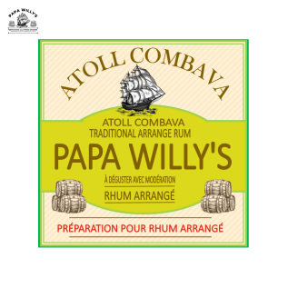 Atoll Combava — Aromalı içecekler için infüzyon (Papa Willy's)