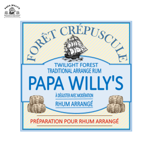 Forêt Crépuscule — infusion pour boisson aromatisée (Papa Willy'S)