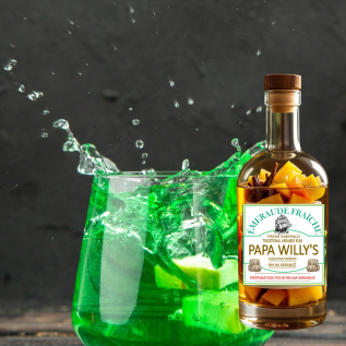 Esmeralda fresca — infusión para bebidas aromatizadas (Papa Willy's)