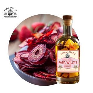 Aromalı içecek infüzyonu Rosa Litchi