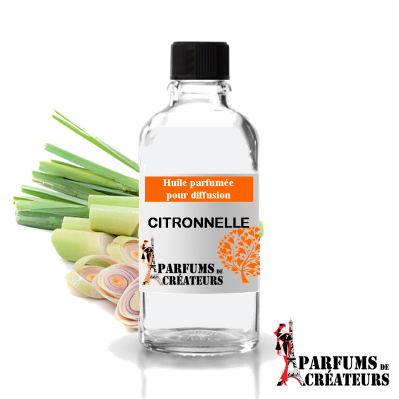 Citronnelle, huile pour diffusion – Parfums de Créateurs Citronnelle, huile pour diffusion – Parfums de Créateurs