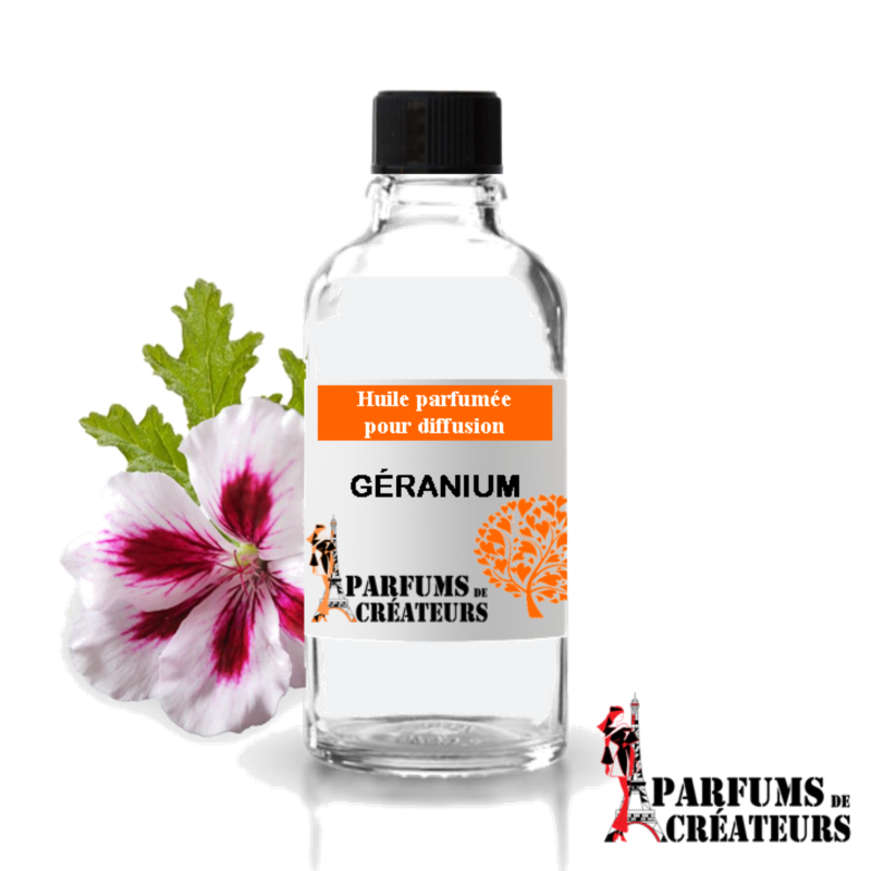 Géranium, huile pour diffusion – Parfums de Créateurs Géranium, huile pour diffusion – Parfums de Créateurs
