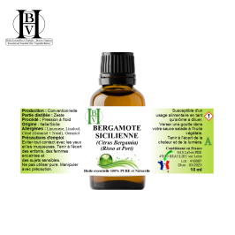 Sizilianische Bergamotte, ätherisches Öl (Citrus bergamia) – HBV HE