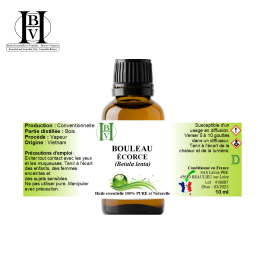 Abedul (corteza), aceite esencial (Betula lenta) – HBV HE