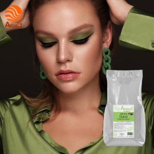 ultra-fine delicate green clay