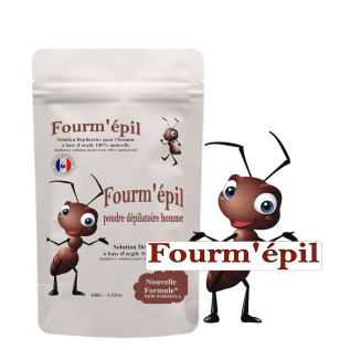 Haarentfernungspuder für Männer, 100g Nachfüllpackung - Fourm'Epil