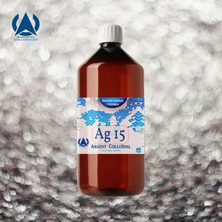 Kolloidal Gümüş 15 ppm – Saf ve Kararlı Çözelti – NSC