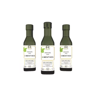 Vinegar with 3 mints - Les Rouleux