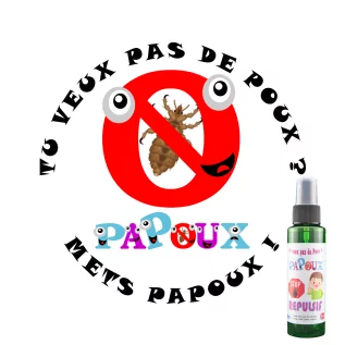 Répulsif poux - PAPOUX