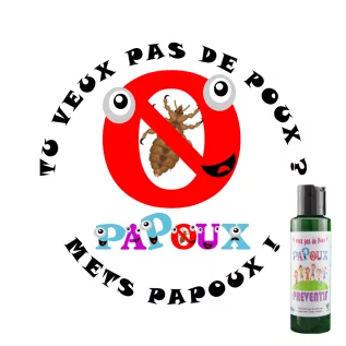 Preventive anti-lice solution - PAPOUX