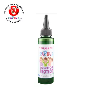 Anti-lice protective solution - PAPOUX