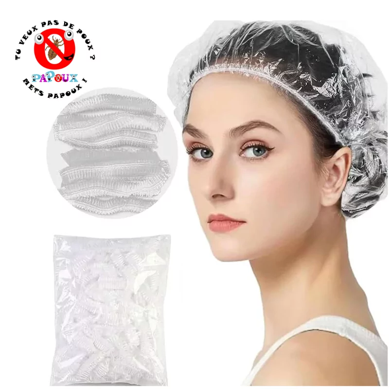 Lot de 5 bonnets étanches - PAPOUX Lot de 5 bonnets étanches - PAPOUX