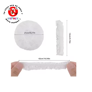 5'li su geçirmez kapak seti - PAPOUX