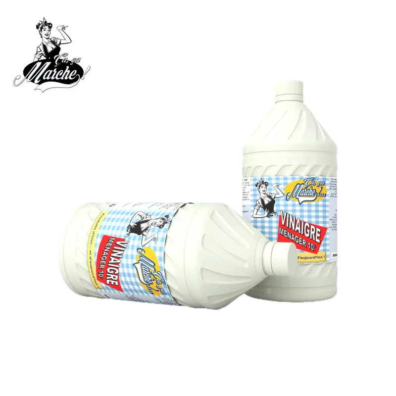 Household vinegar 10° - It works!