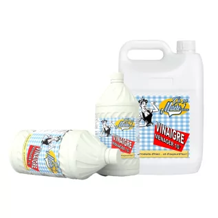 Household vinegar 10° - It works!