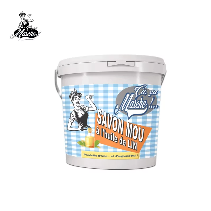 Savon mou à l'huile de lin - Ça, ça Marche ! Savon mou à l'huile de lin - Ça, ça Marche !