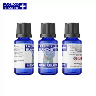 Hem'Relief, Synergie Apaisante Hémorroïdes - La Croix Blanche