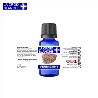 Vermi'Control, Synergie Contre les Vers Intestinaux - La Croix Blanche