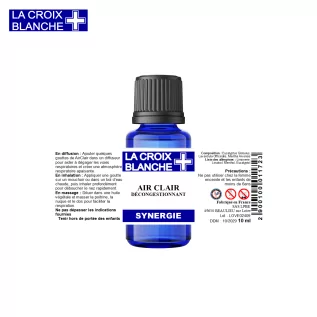 AirClair - Synergie Décongestionnante Naturelle - La Croix Blanche
