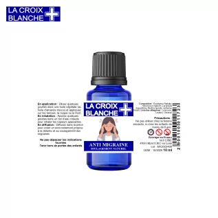 Anti-Migraine - Soulagement Naturel - La Croix Blanche