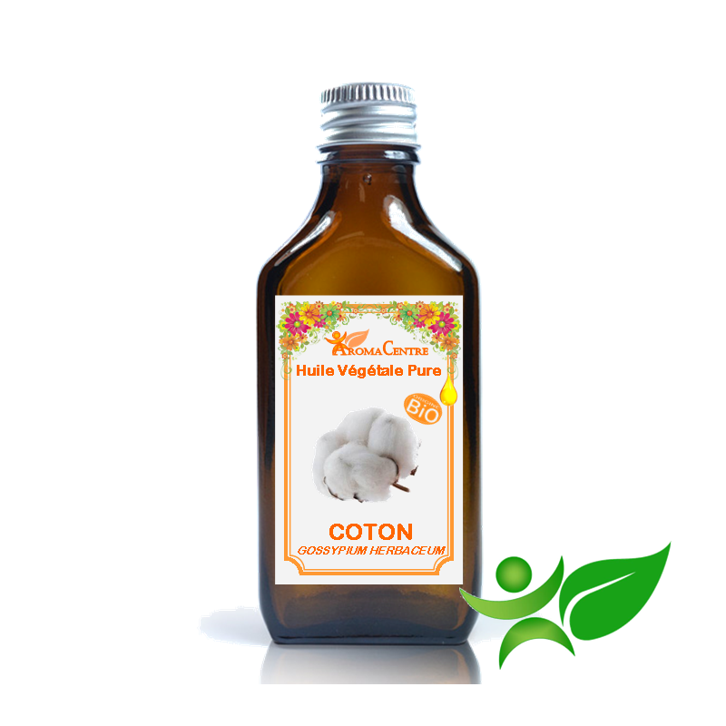 Coton BiO, Huile végétale pure (Gossypium herbaceum) - Aroma Centre