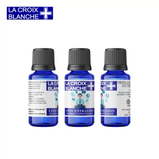Concentration et Apprentissage - Favorise l'étude - La Croix Blanche