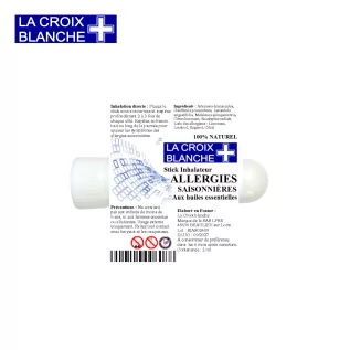 Allergies Saisonnières Stick Inhalateur - La Croix Blanche