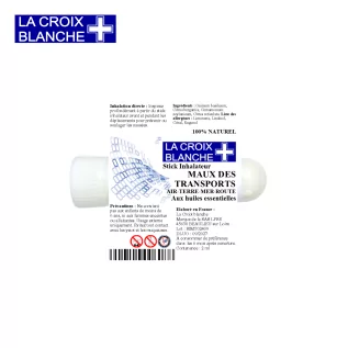 Motion Sickness - Inhaler Stick - The White Cross