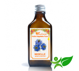 Nigelle - Cumin noir, Huile végétale pure (Nigella sativa) - Aroma Centre