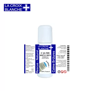 Stop Light Burns - applicator pad bottle - La Croix Blanche