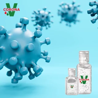 Gel désinfectant main - Corona V