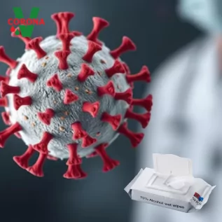 Lingettes désinfectantes surfaces - Corona V
