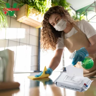 Flächendesinfektionstücher - Corona V