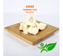 Cacao - non raffiné, beurre végétal (Theobroma cacao) - Aroma Centre
