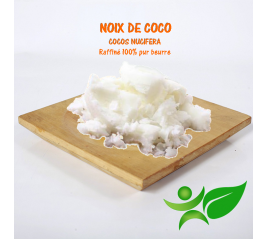 Noix de coco BiO - raffiné, beurre végétal (Cocos nucifera